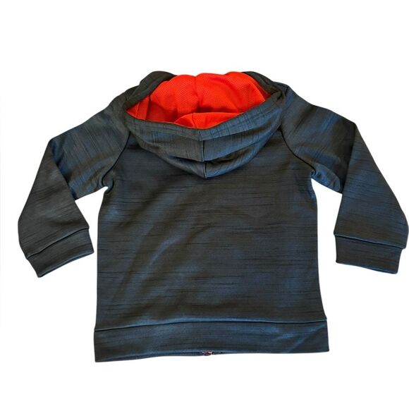 Jumping Beans Fleece Zip Up Hooded Sweatshirt Boy Size 4T NWT Gray - Picture 2 of 6